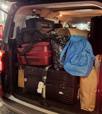 塞滿戰利品的得利卡 Delica