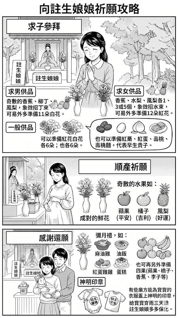註生娘娘參拜攻略大全