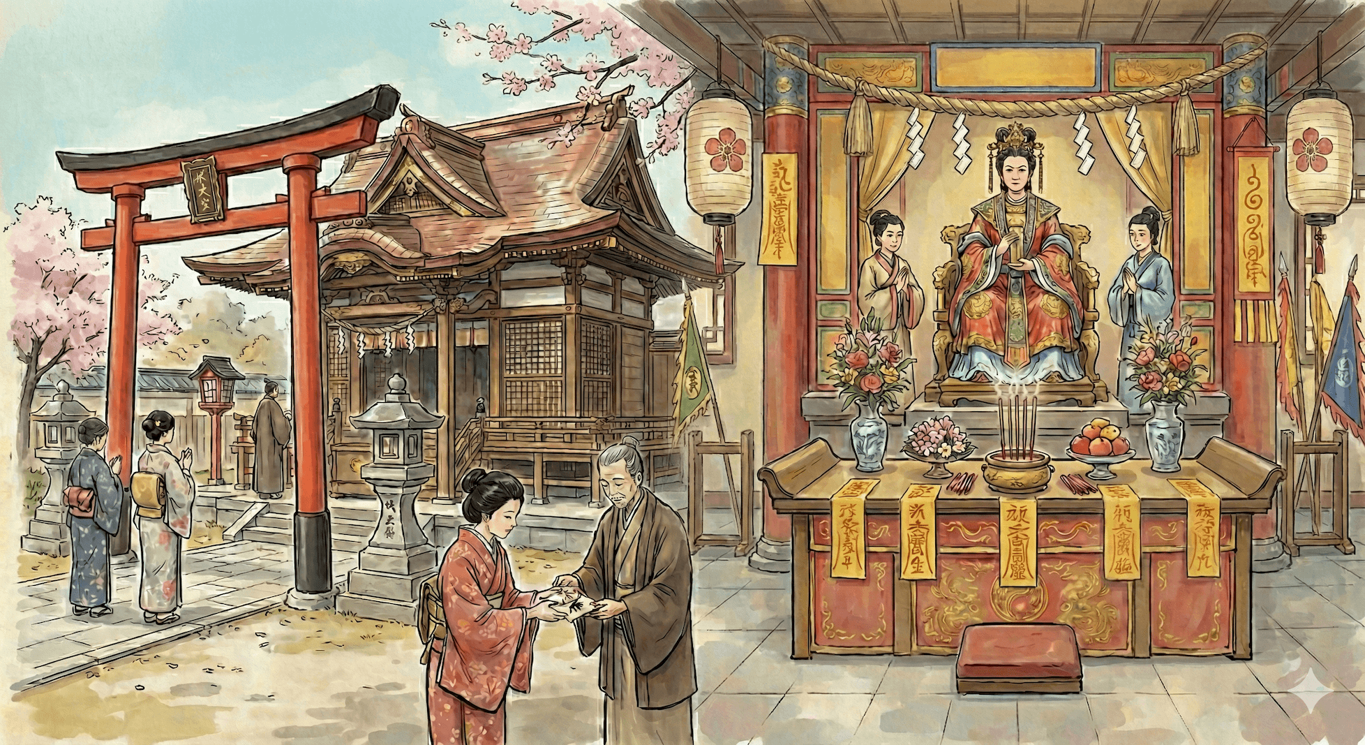 揭開水天宮求子信仰的歷史之謎！日本求子第一神社與「註生娘娘」的跨海淵源和守護順產的信仰連結