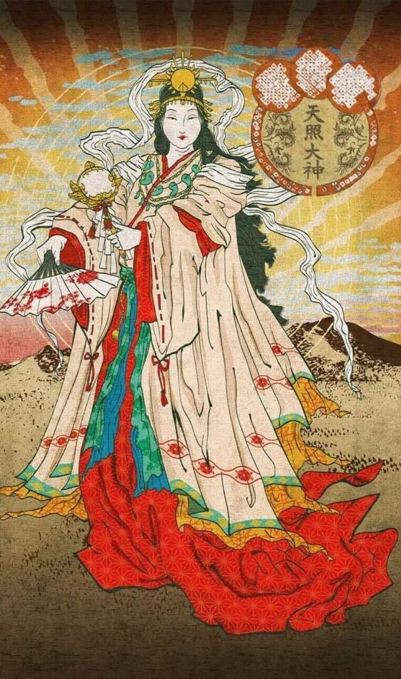 日本三大金運神社_新屋山神社奉拜主神之一：天照皇大神