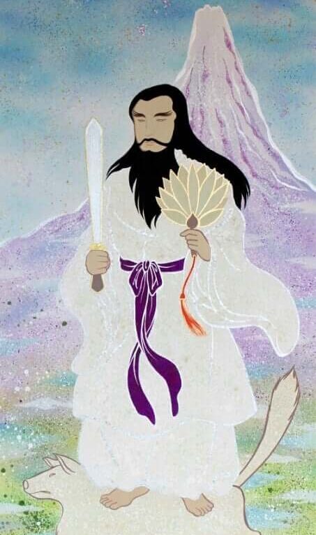 日本三大金運神社_新屋山神社奉拜主神之一：山神大山祇命