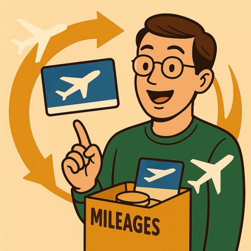 以為里程票還可以再累積哩程